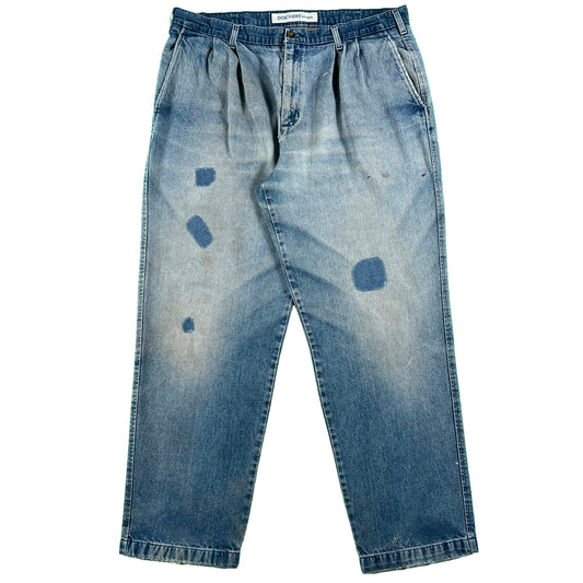 90s Dockers Repaired Denim Khakis- 39x31