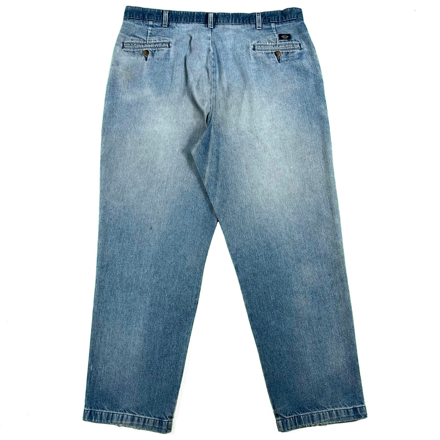 90s Dockers Repaired Denim Khakis- 39x31