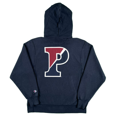 00s UPENN Champion Reverse Weave Hoodie- S
