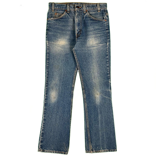 80s Levi's 517 Orange Tab Denim- 30x29.5