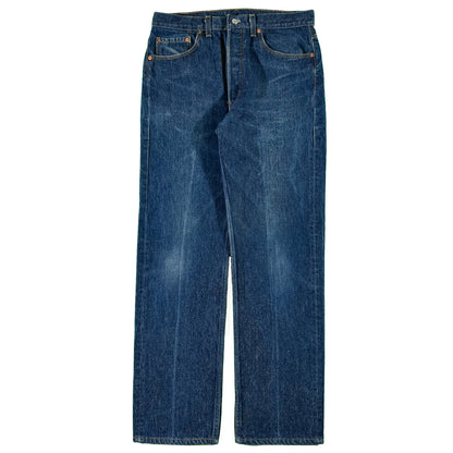 80s Dark Wash Levi's 501s- 32x31