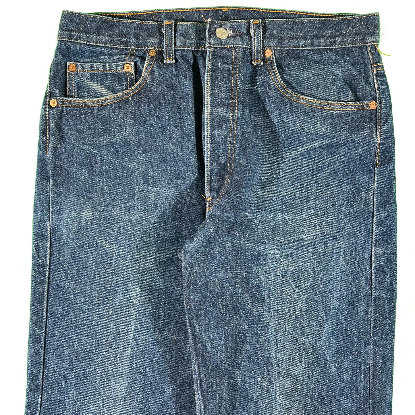 80s Dark Wash Levi's 501s- 32x31