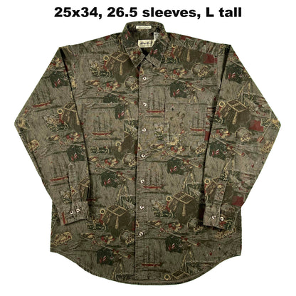 Vintage Eddie Bauer Elkhorn Canvas Shirts- SELECT SHIRT