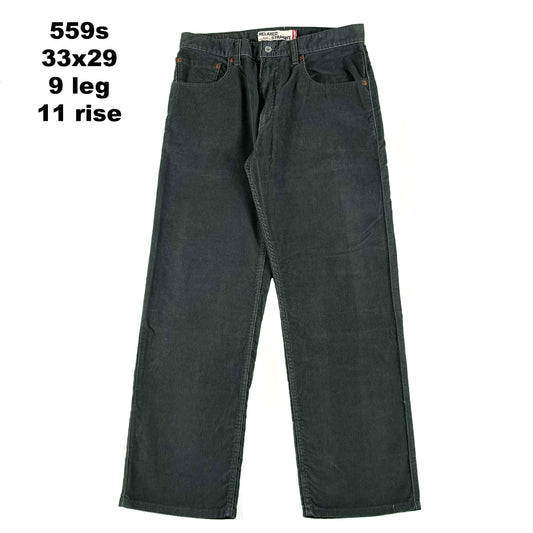 Vintage Baggy Levi's 559 & 569 Corduroy Pants- SELECT PAIR