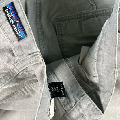 90s Patagonia Faded Grey Cotton Pants- 31x32