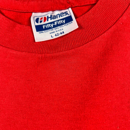 80s U-Wisconsin at River Falls Tee- L
