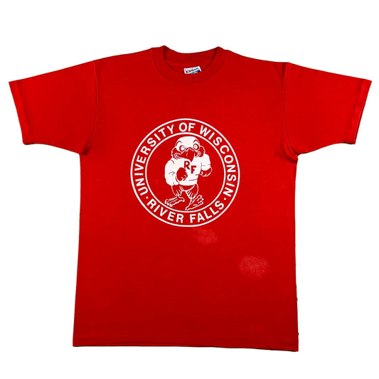 80s U-Wisconsin at River Falls Tee- L