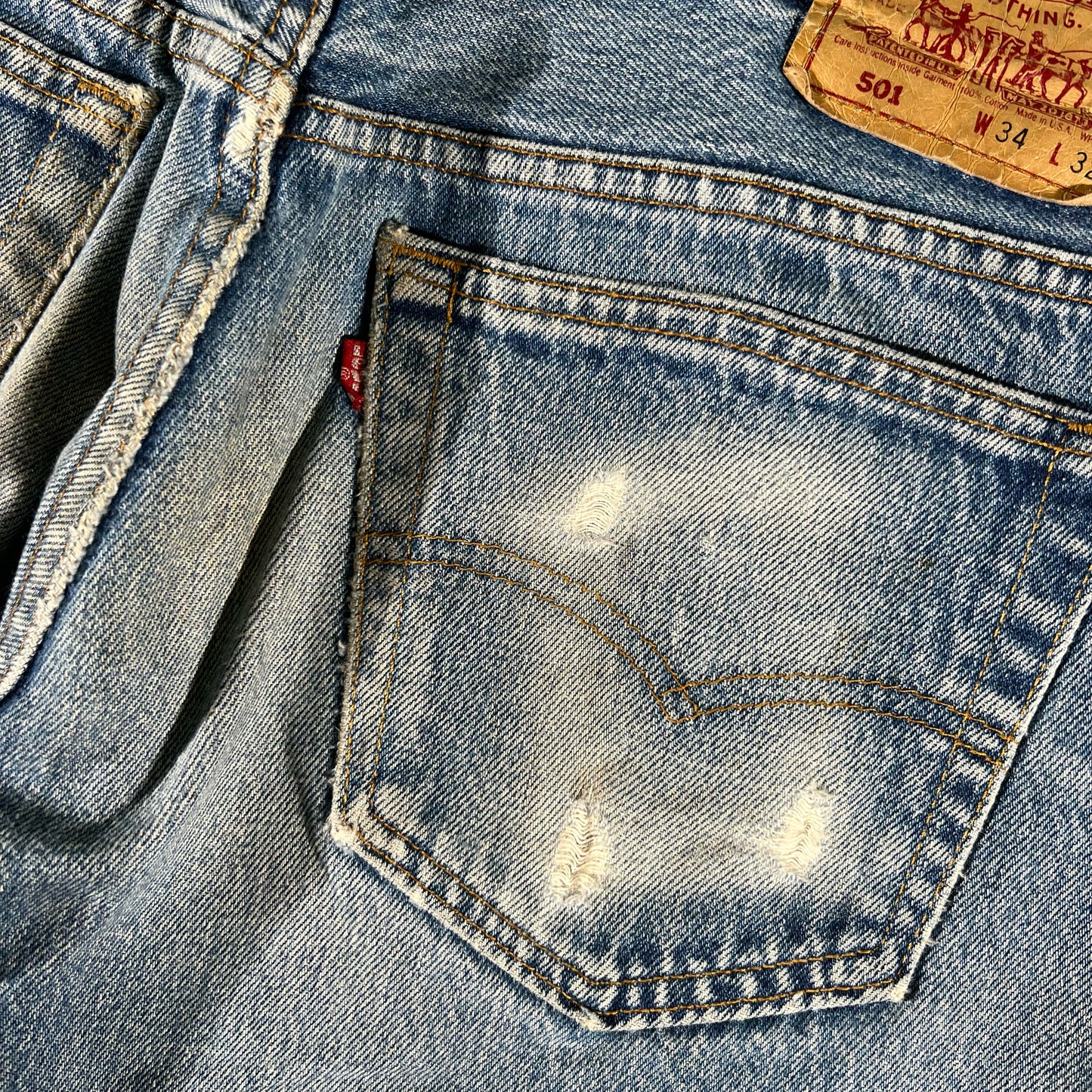 90s Levi's 501s- 33x28