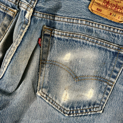 90s Levi's 501s- 33x28