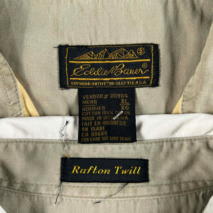 Vintage Eddie Bauer 100% Cotton 'Rufton Twill' Shirts- SELECT SHIRT