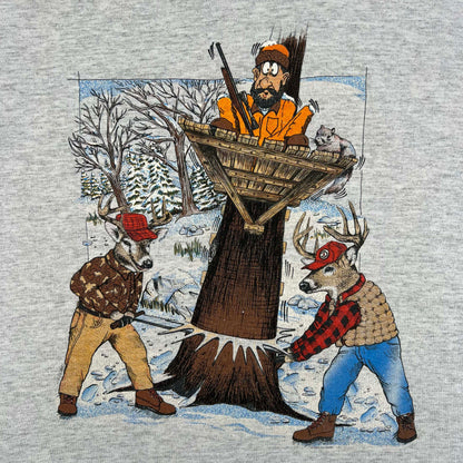 90s Undercover Deer Hunting Tee- XL