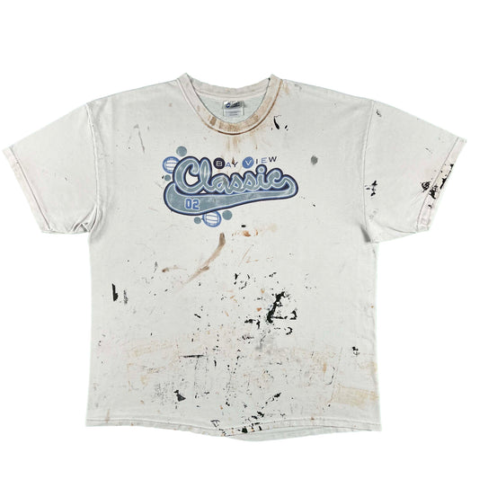 00s Volleyball Painter's Tee- XL