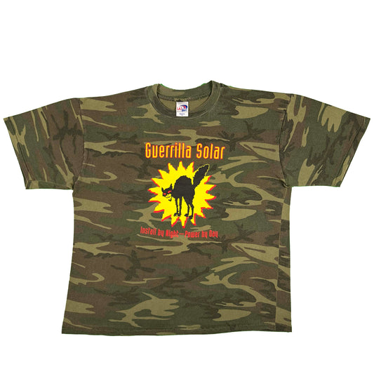 90s Guerrilla Solar Camo Tee- XXL