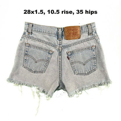80s/90s Levi's Cut Off Denim Shorts- SELECT PAIR