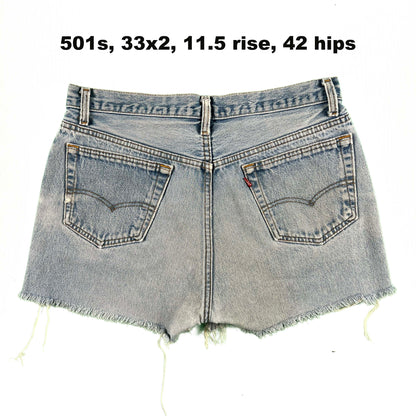 80s/90s Levi's Cut Off Denim Shorts- SELECT PAIR