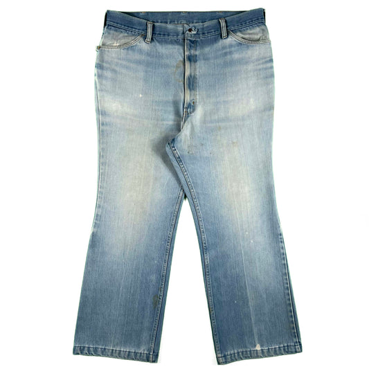 70s Sears Wide Leg Denim- 38x30
