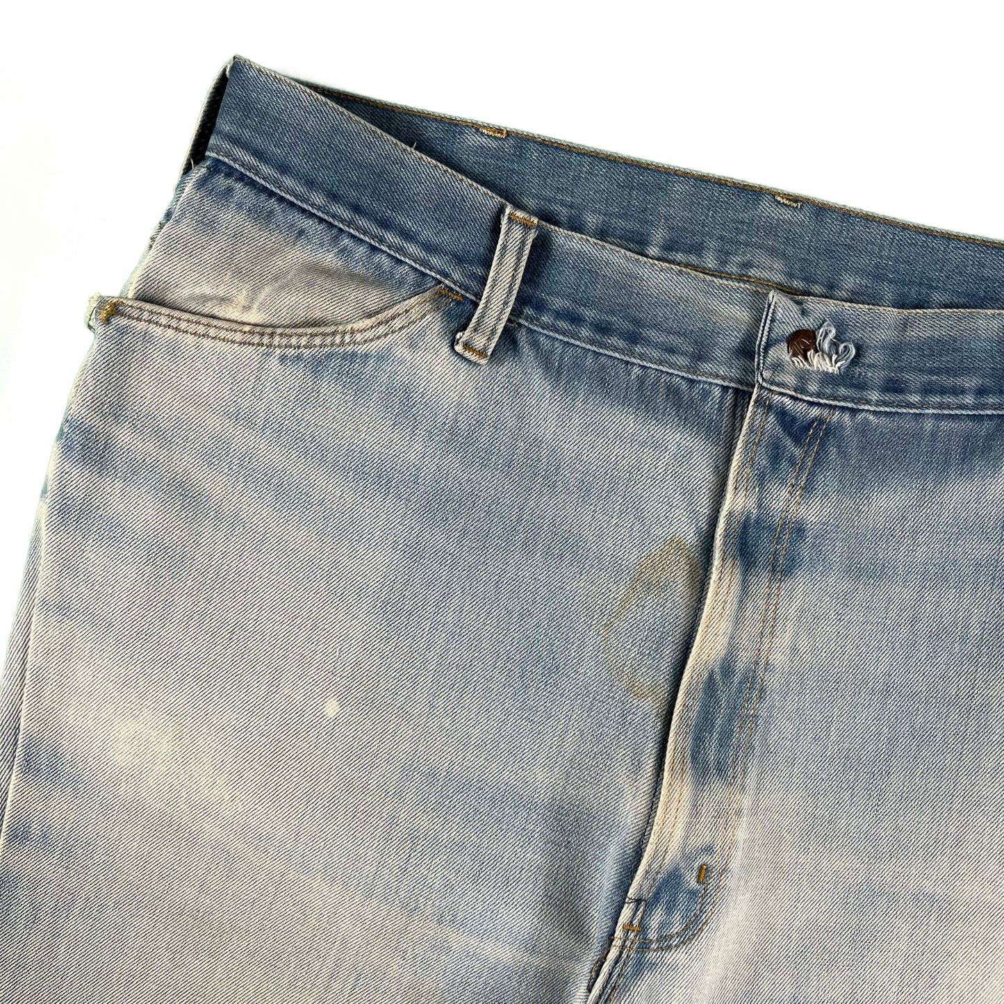 70s Sears Wide Leg Denim- 38x30