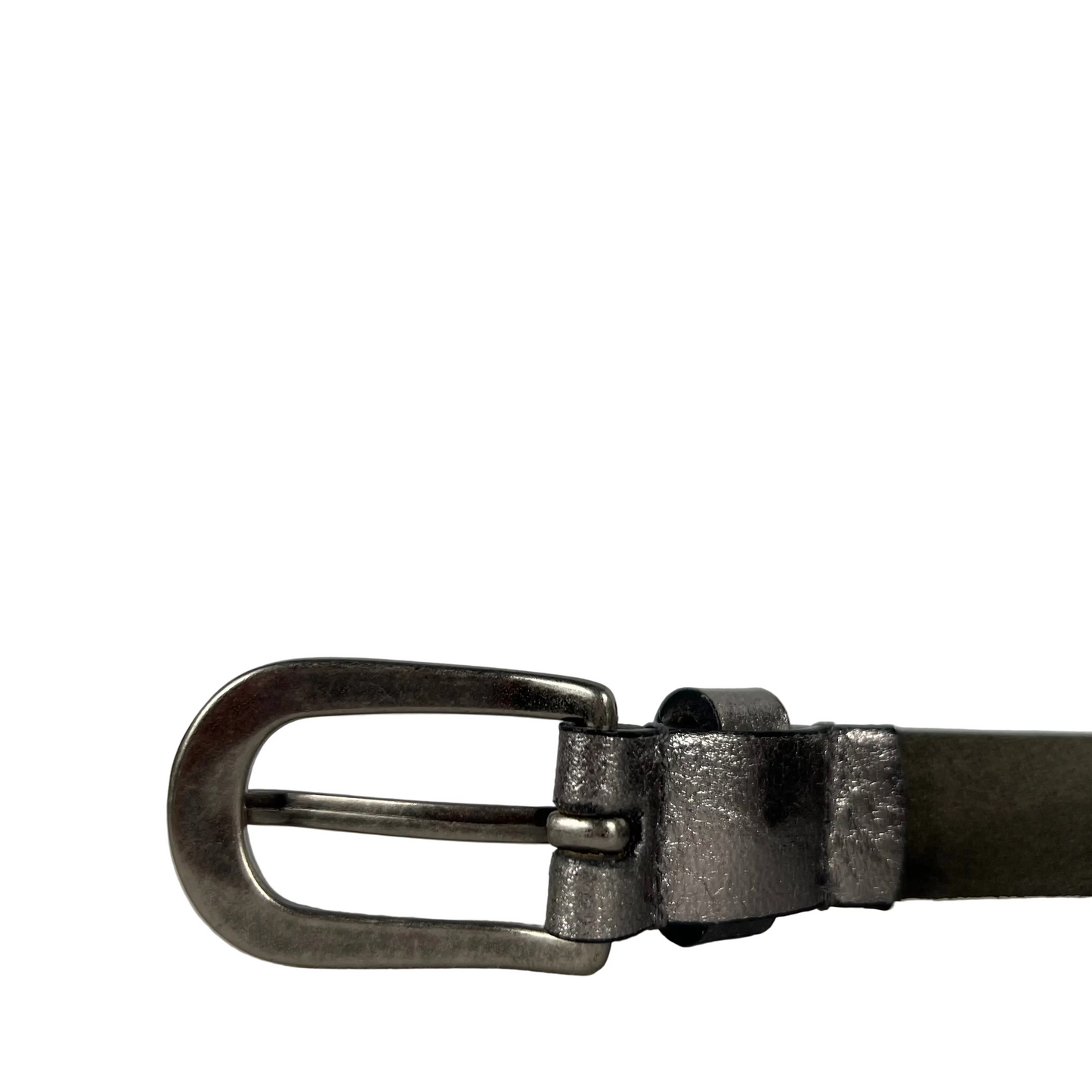 00s Metallic Leather Belt- 26"-30"