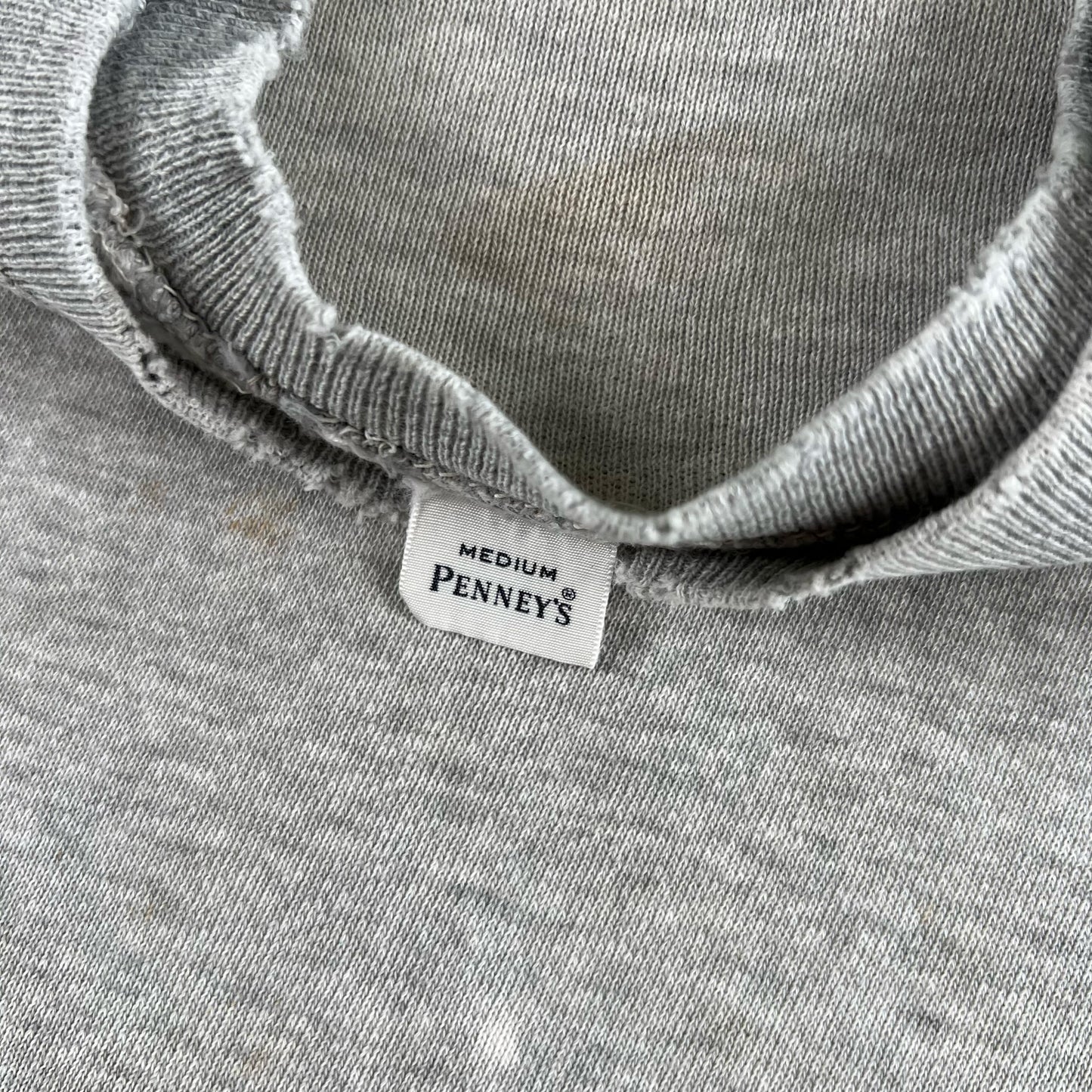 50s/60s Penney's Blank Grey Sweatshirt- M