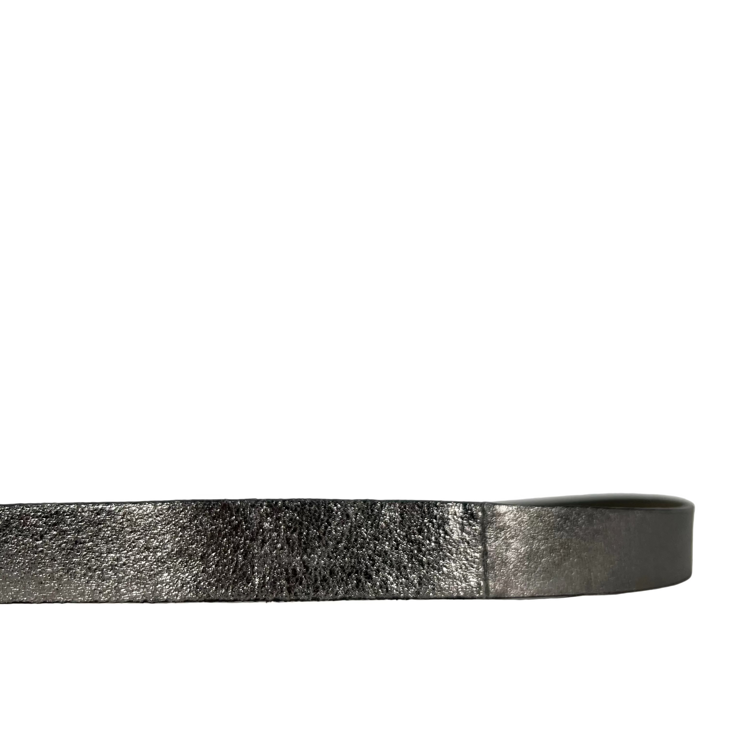 00s Metallic Leather Belt- 26"-30"