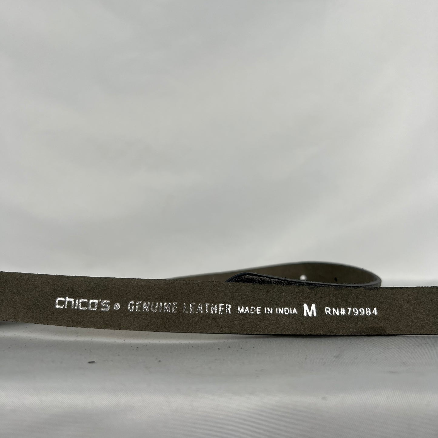 00s Metallic Leather Belt- 26"-30"