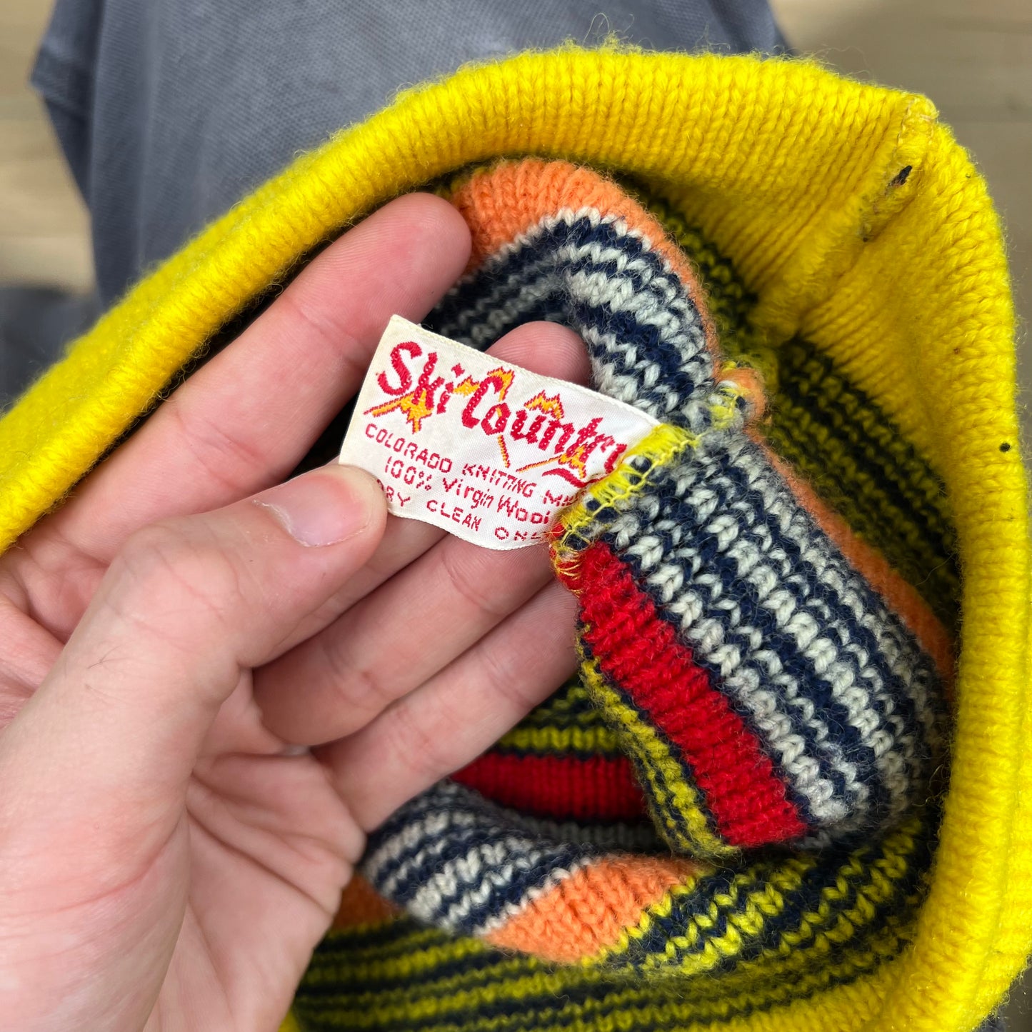 Vintage Wool & Acrylic Knit Beanies- SELECT HAT