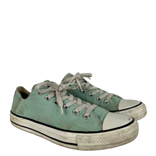 Mint Green Converse- M's 7, W's 8.5