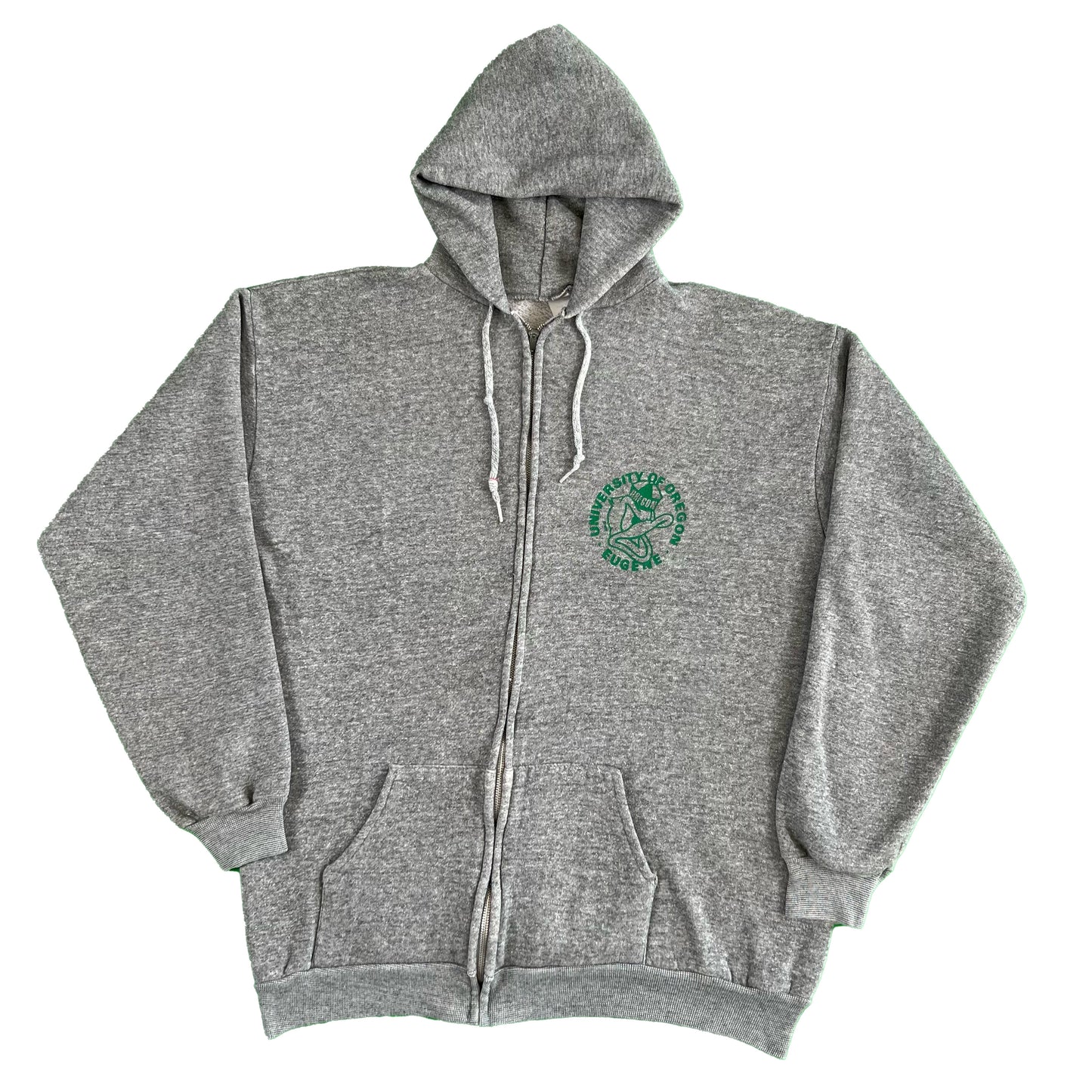 70s University of Oregon z/u Hoodie- L