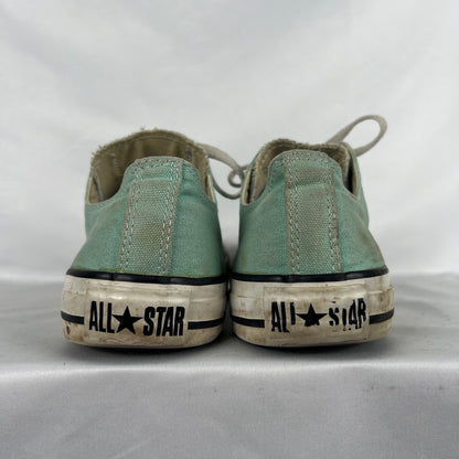 Mint Green Converse- M's 7, W's 8.5