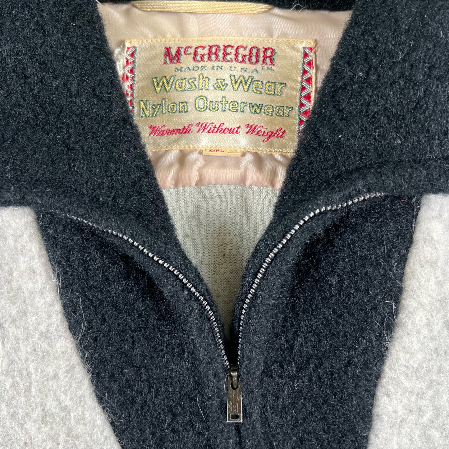 60s McGregor Fleece Pullover- L