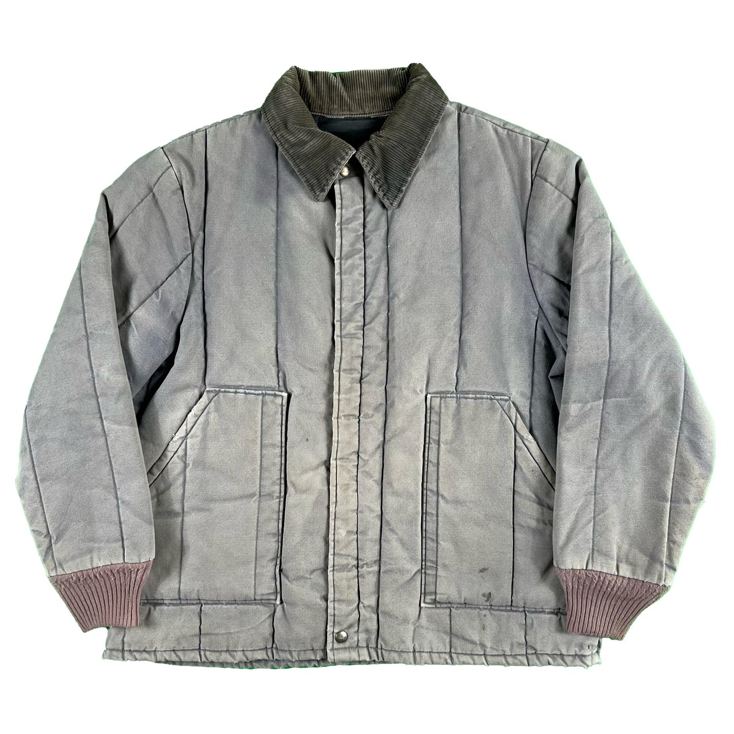 90s Wall's Sun Faded Canvas Work Jacket- XL