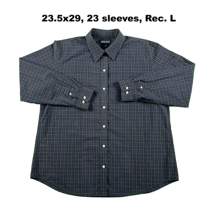 Vintage Lands' End 100% Cotton Button Up Shirts- SELECT SHIRT