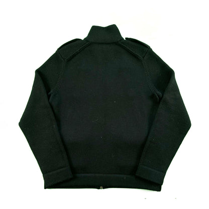 2009 Banana Republic 4 Pocket/2 Way Zip Knit Jacket- M