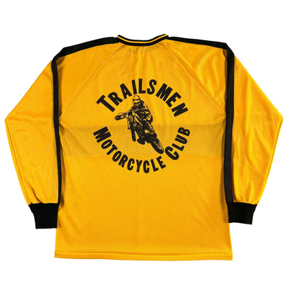 70s L/S Moto Club Mesh Jersey- L