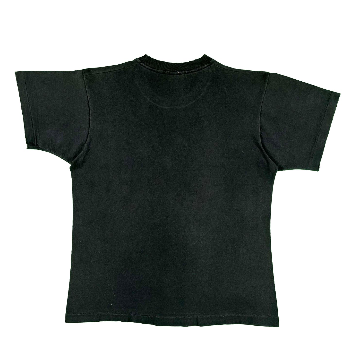 80s Sun Faded Black Jazz Radio Tee- M