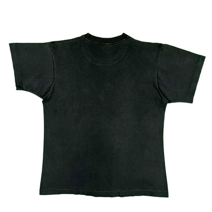 80s Sun Faded Black Jazz Radio Tee- M