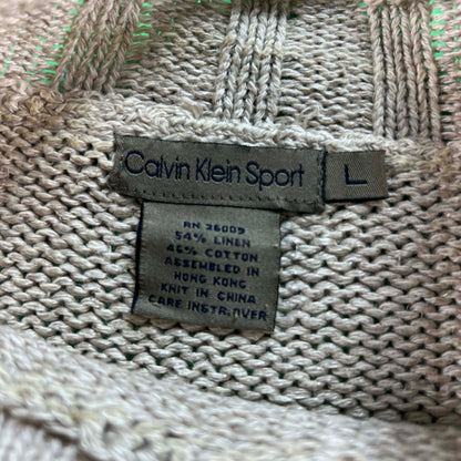 90s Calvin Klein Sport Rollneck Sweater- M