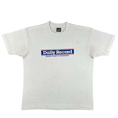 90s Daily Record 'Morris County's Newspaper' Tee- XL