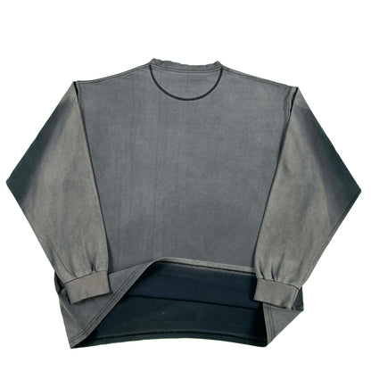 Super Sun Faded Black Russell Long Sleeve Tee- XL