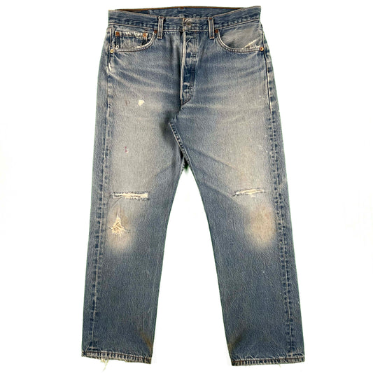 90s Perfectly Worn Levi's 501 Denim- 32x28