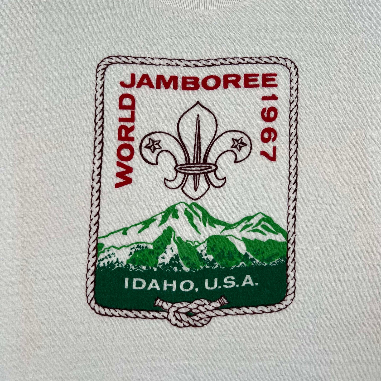 60s Idaho 1967 BSA World Jamboree Tee- M