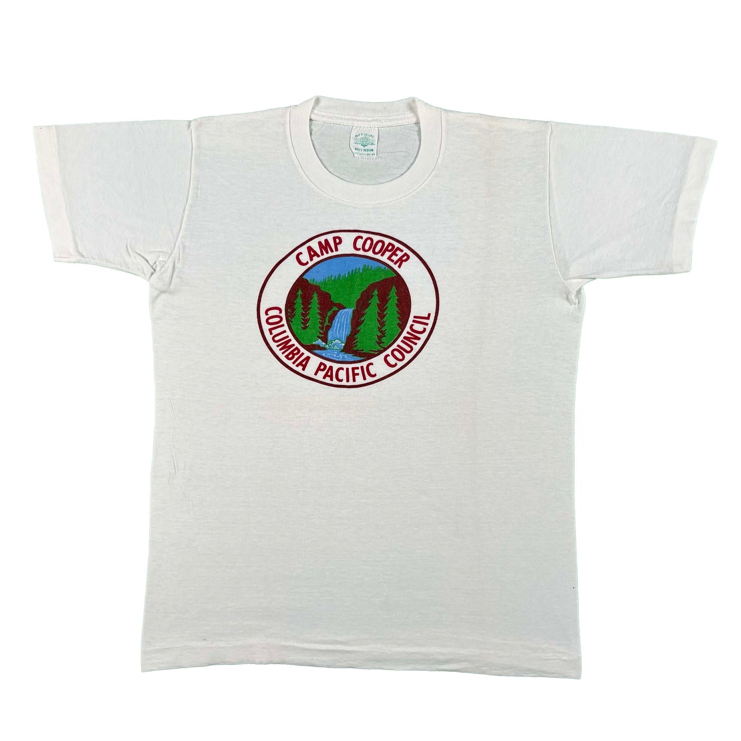 60s Camp Cooper Columbia Pacific Council Tee- M