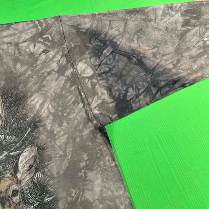 00s Super Sun Faded Deer Long Sleeve Tee- 3XL