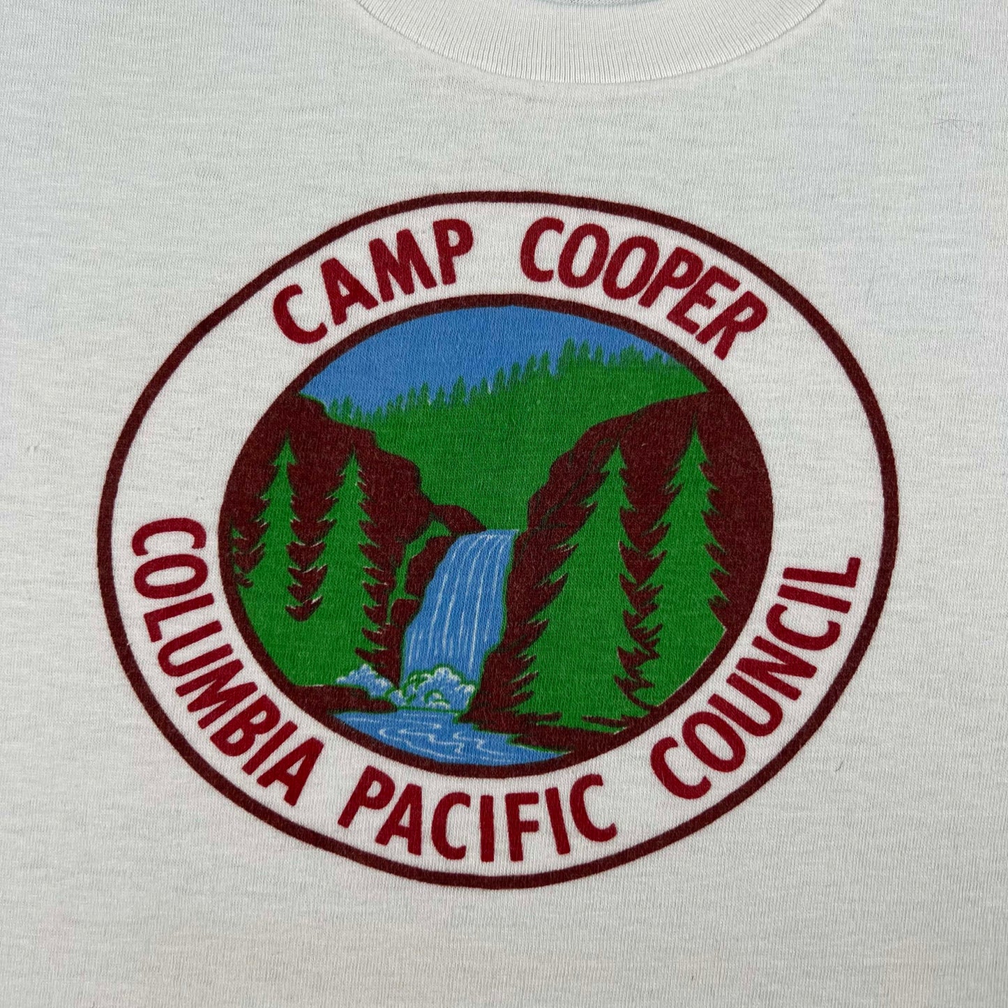 60s Camp Cooper Columbia Pacific Council Tee- M