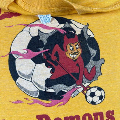 80s ASU Sun Demons Soccer Tee- S