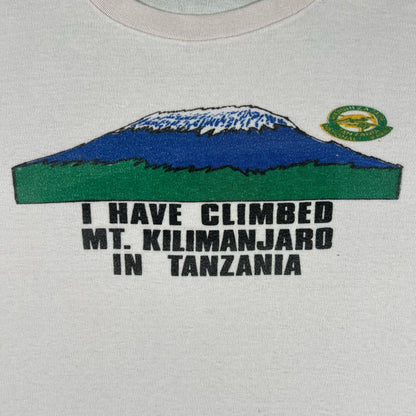 70s Cropped Mt. Kilimanjaro Tee- M