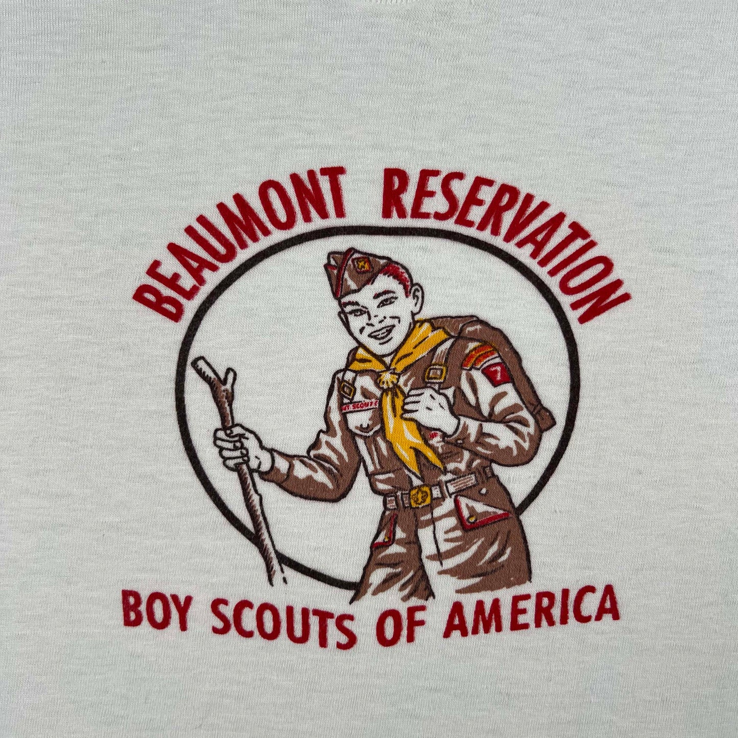 60s Beaumont Reservation Boy Scouts Tee- M