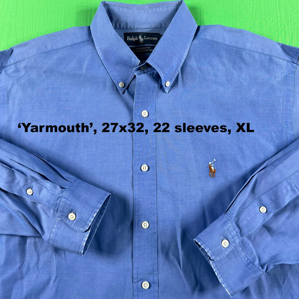 Vintage Ralph Lauren 100% Cotton Button Up Shirts- SELECT SHIRT