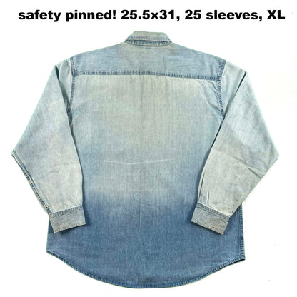 Vintage Denim Button Up Shirts- SELECT SHIRT