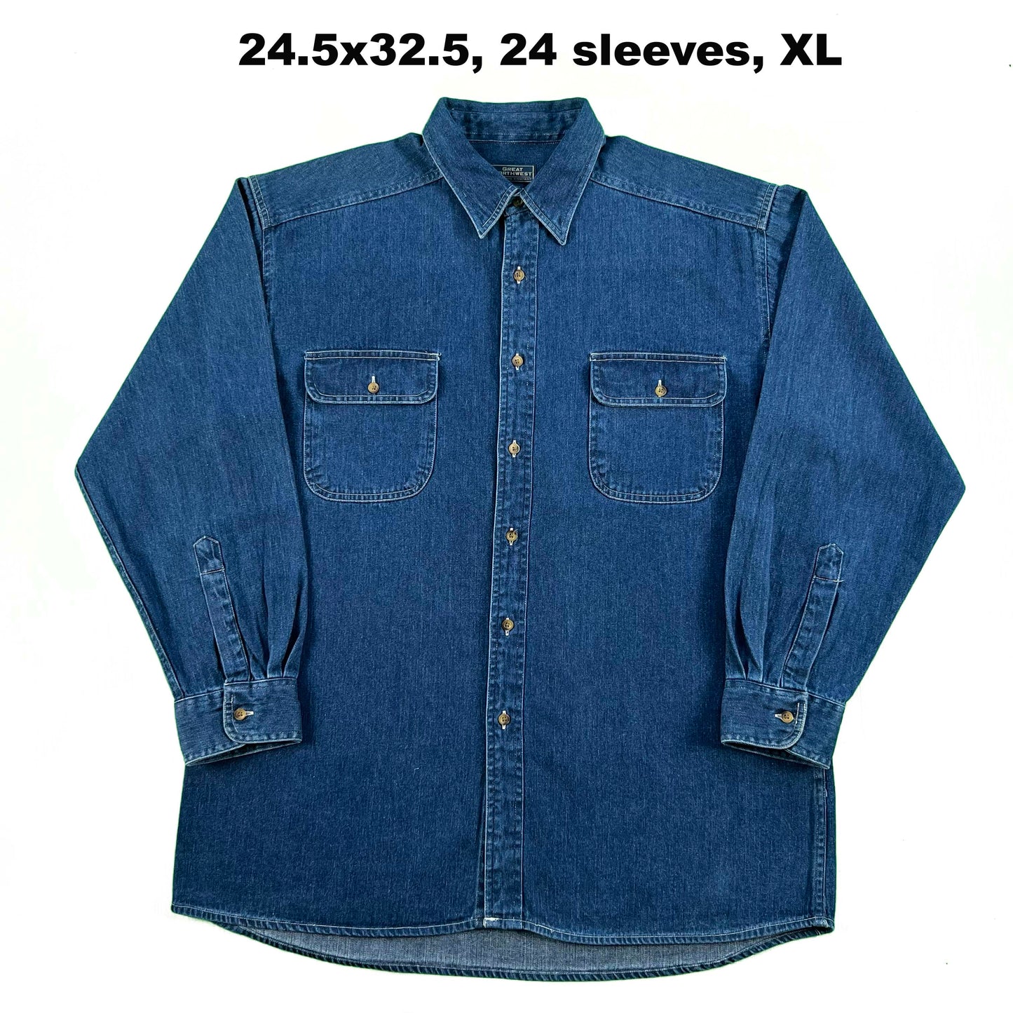 Vintage Denim Button Up Shirts- SELECT SHIRT
